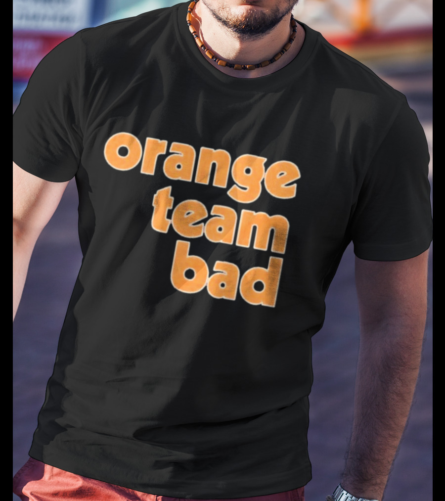 Orange Team Bad Houston Astros Navy Blue Ships Free T-Shirt