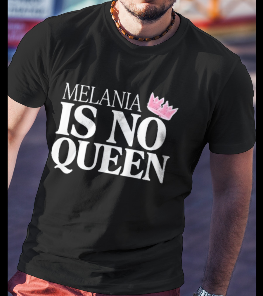 The Warning With Steve Schmidt Melania Is No Queen Pink Crown T-Shirt
