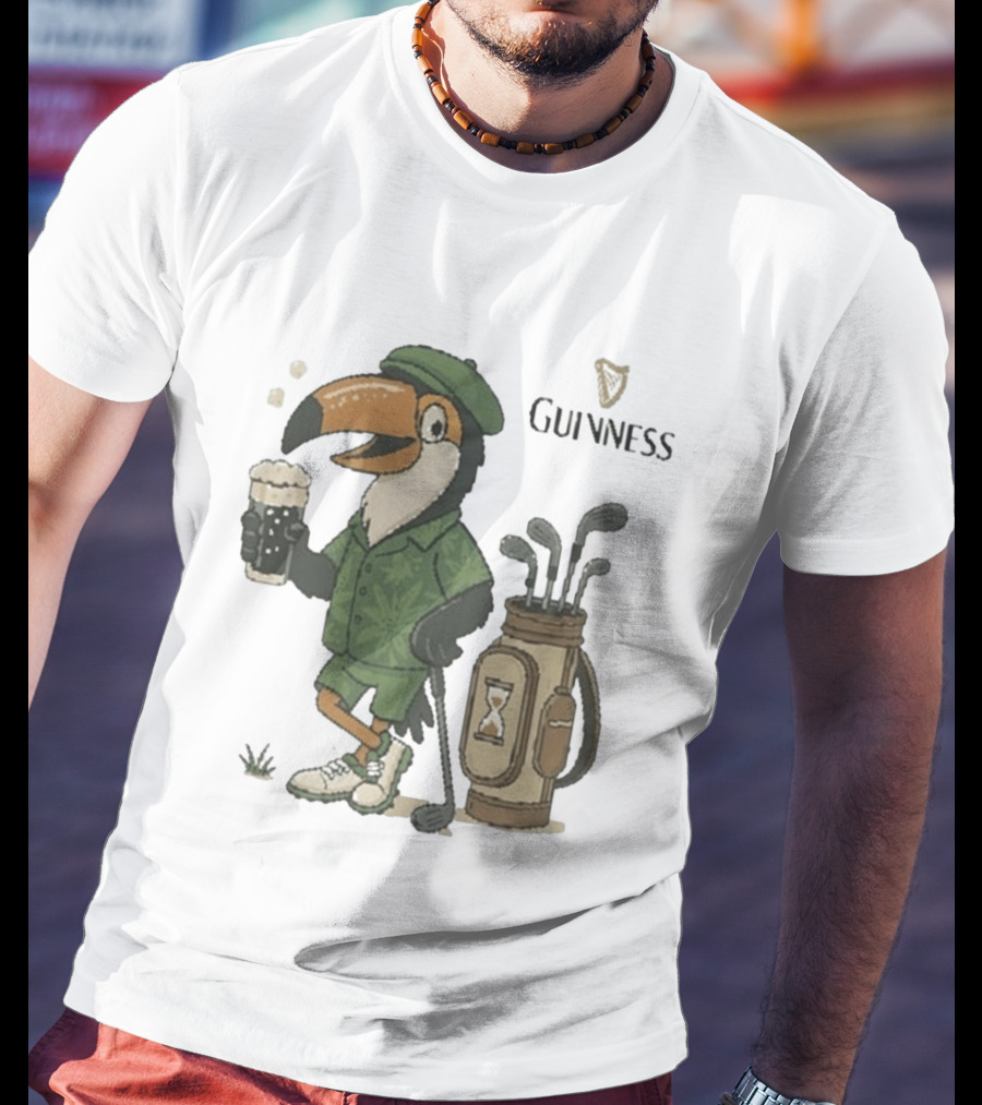Guinness Toucan Golf Beer St Patrick's Day T-Shirt