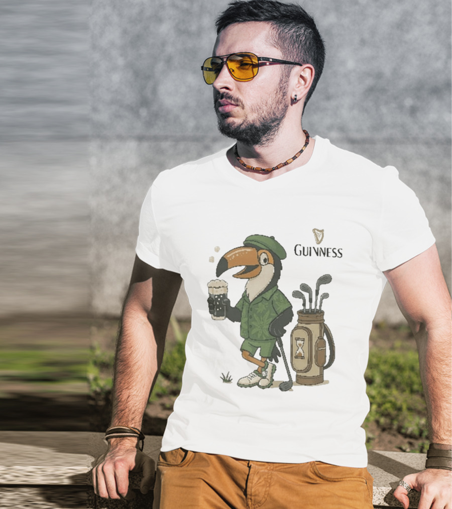 Guinness Toucan Golf Beer St Patrick's Day T-Shirt