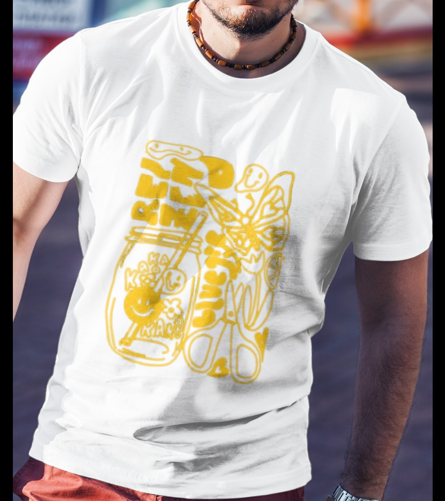 Jessie Kakao Read Dream Nothing Summer Butterfly Sunshine T-Shirt