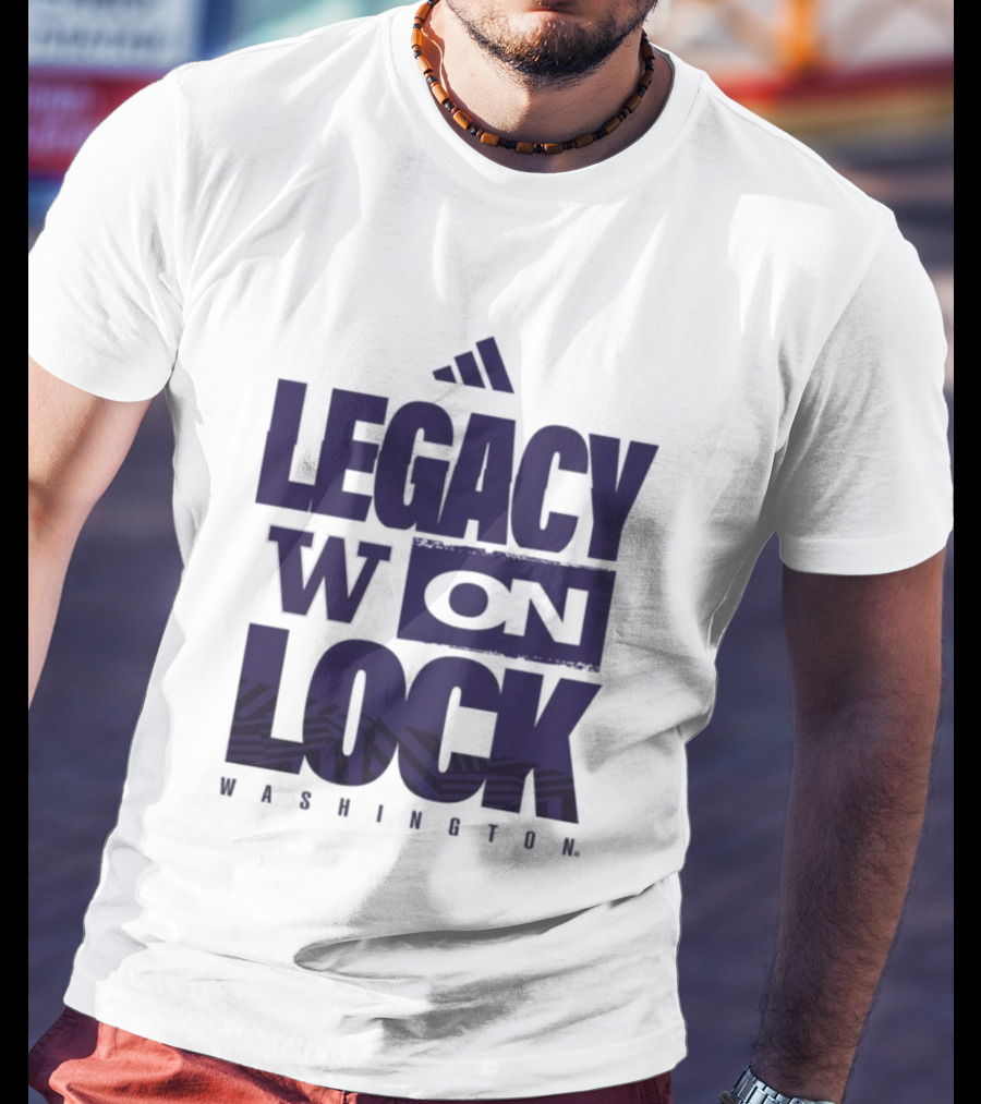 Washington Huskies 2026 March Madness Legacy On Lock T-Shirt