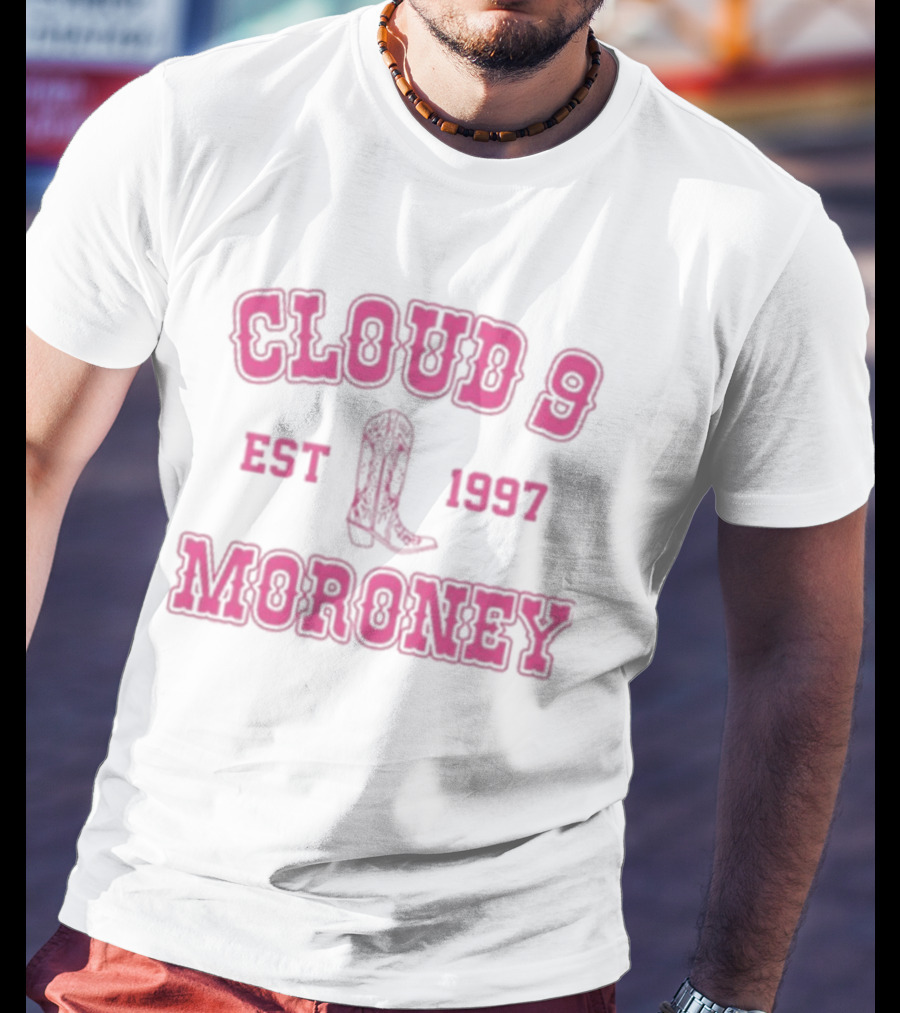 Cloud 9 Est 1997 Moroney Tour Cowboy Boot T-Shirt