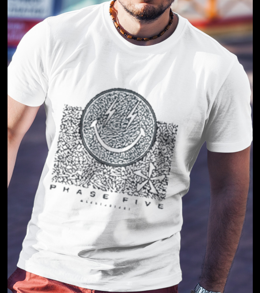 Phase Five Jett Shreds Smiley Lightning Bolt T-Shirt