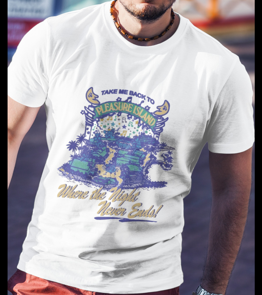 Take Me Back To Pleasure Island Where The Night Never Ends Musical Adventure T-Shirt