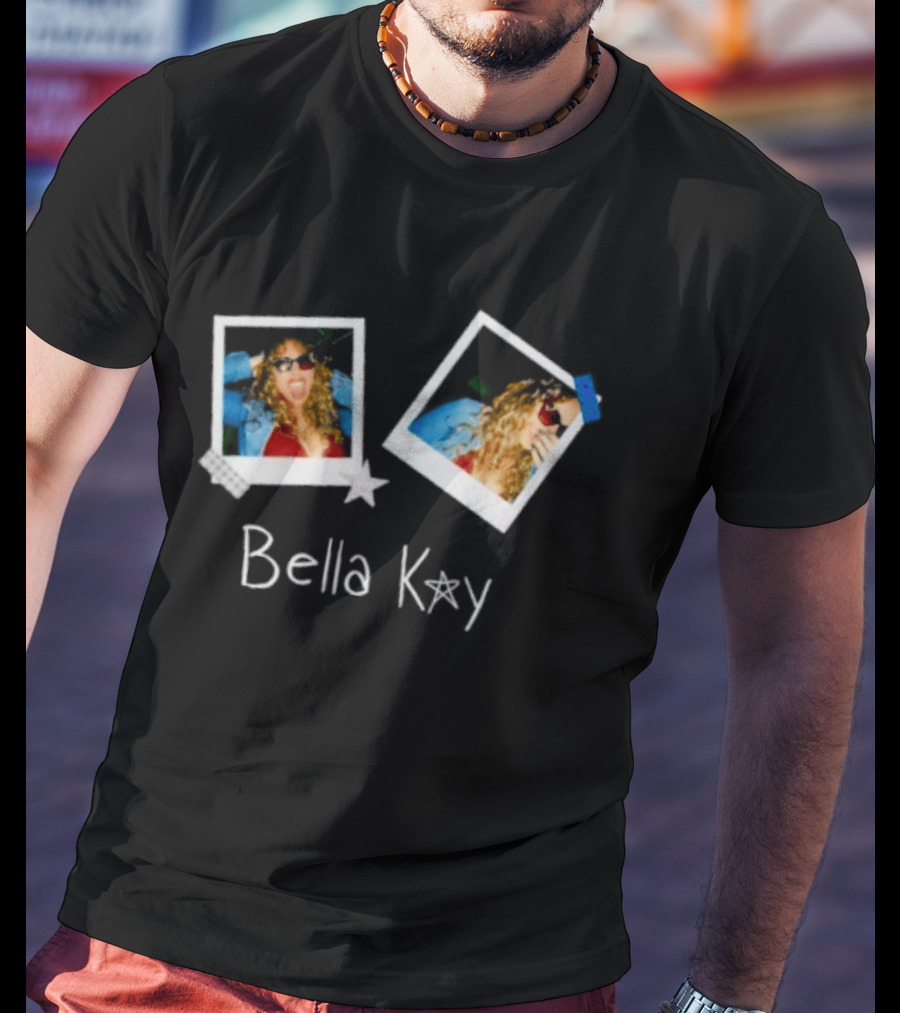 Bella Kay Iloveitiloveitiloveit Retro Polaroid Style Fun Vibes T-Shirt