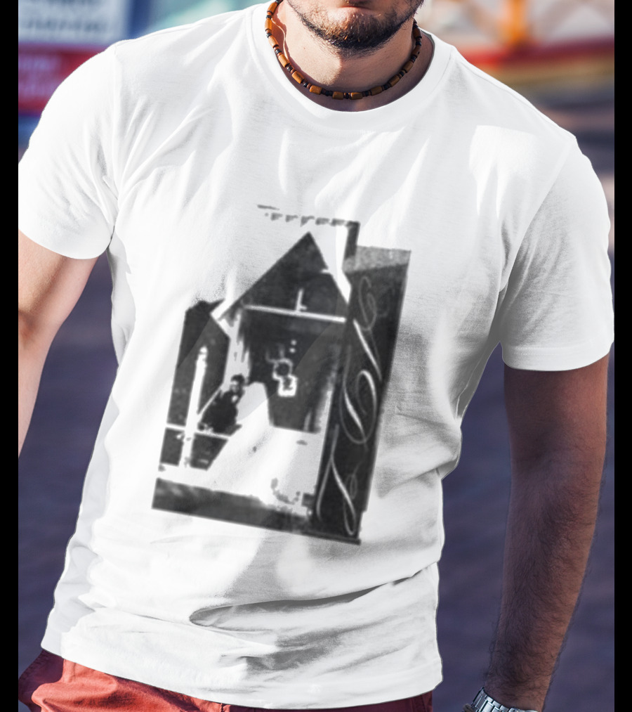 Yeat A Dangerous Love Cross Pyramid Monochrome T-Shirt