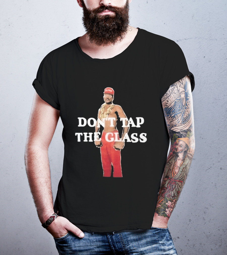 BTS Jhope Tyler The Creator Don't Tap The Glass Chains Red Outfit T-Shirt