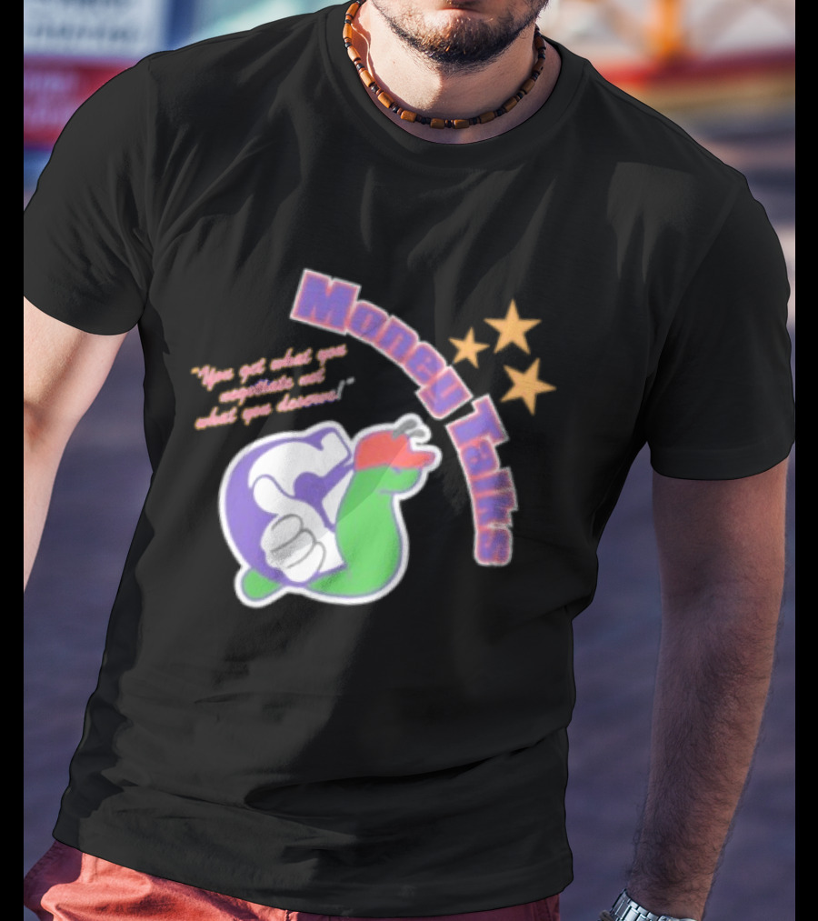 Goodtalk X Slowbucks Money Talks Five Star T-Shirt