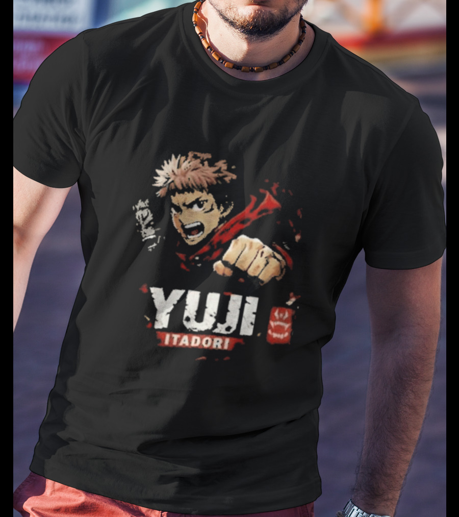 Jujutsu Kaisen Yuji Itadori Dynamic Burst T-Shirt