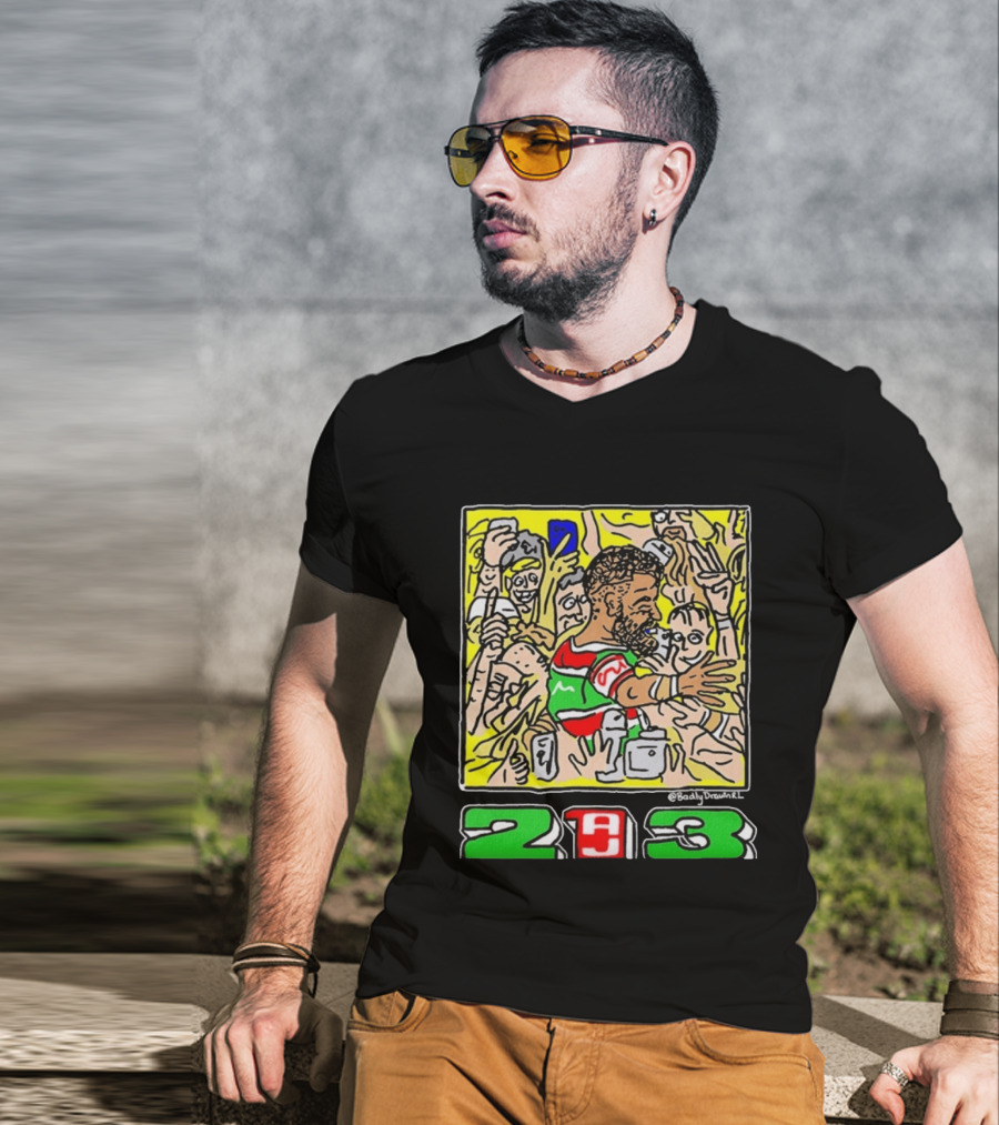 League Tees Badly Drawn RL Rugby League Moment 2023 T-Shirt