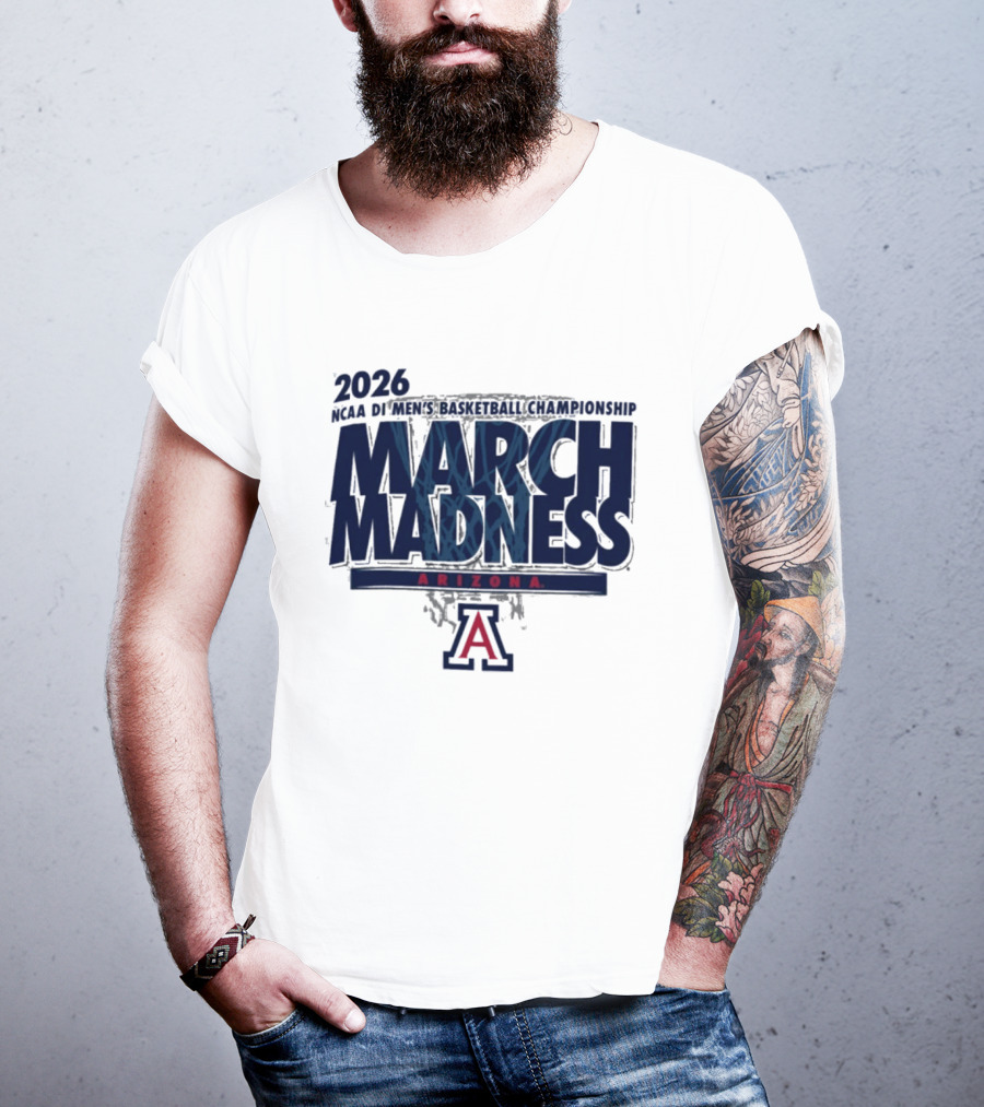 2026 NCAA Men's Basketball Championship March Madness Arizona T-Shirt