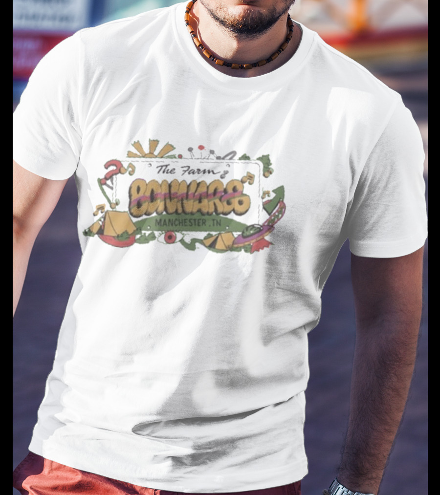 The Farm Bonnaroo Manchester TN 2026 Camping Festival T-Shirt