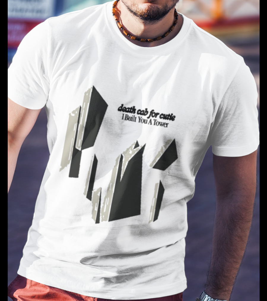 Death Cab For Cutie I Built You A Tower 2026 Abstract Architecture T-Shirt