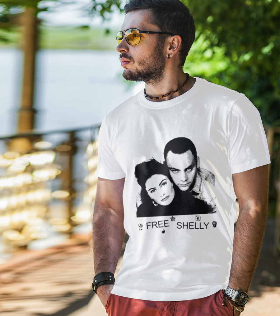FREE SHELLY Twin Peaks Iconic Characters T-Shirt