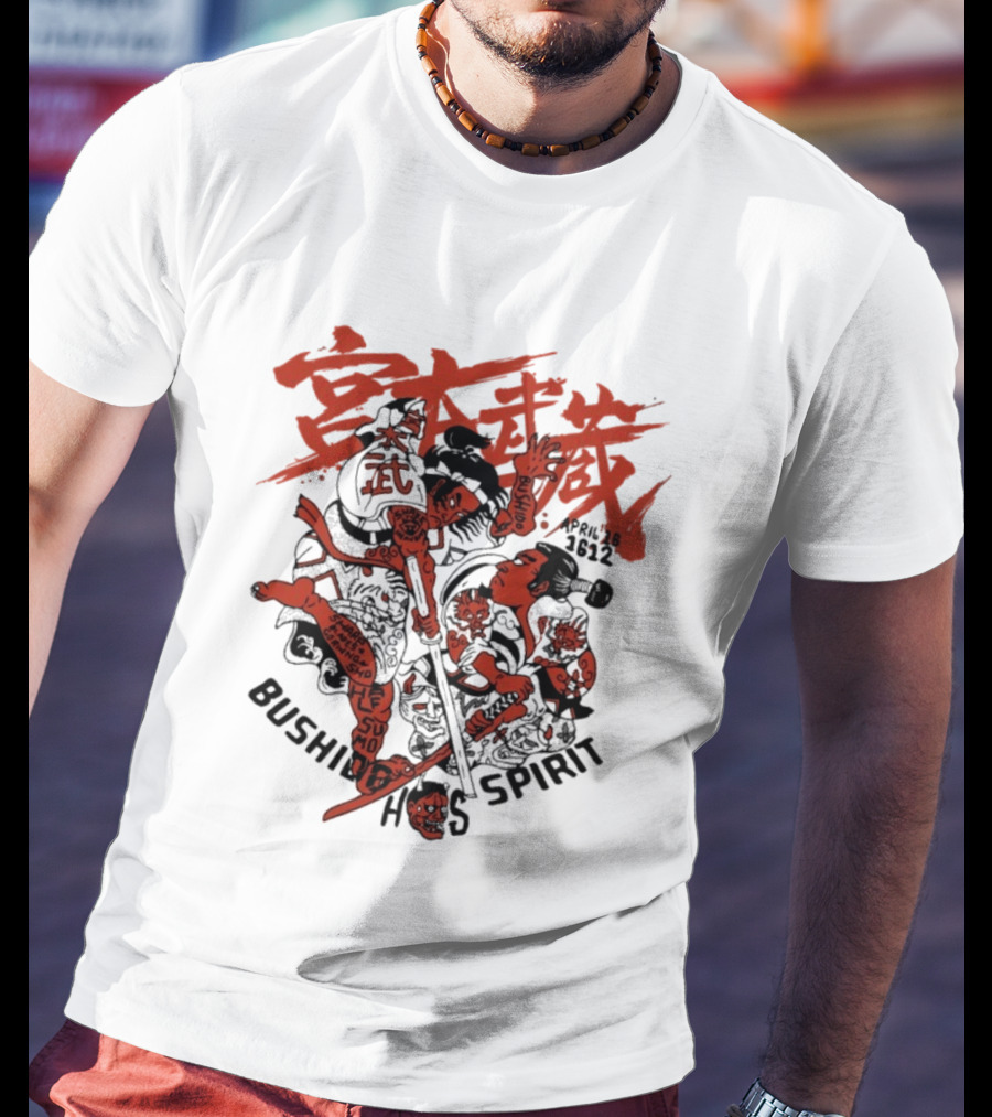 Bushing Has Spirit Musashi Halfsumo Bushido April 15 2022 T-Shirt
