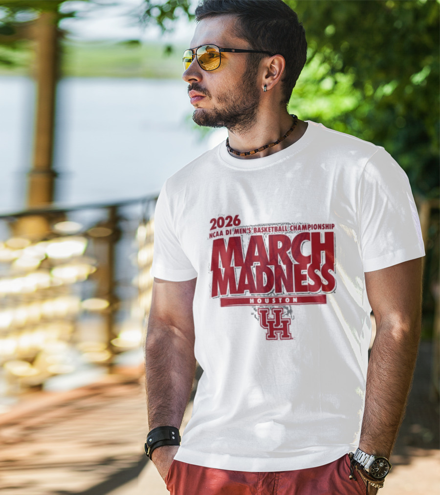 2026 NCAA Men's Basketball Houston March Madness UH T-Shirt