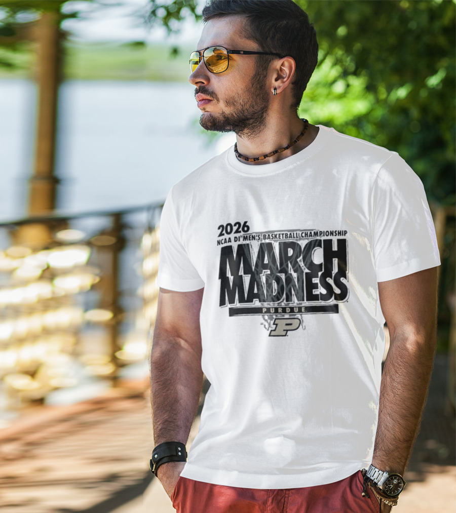 2026 NCAA Men's Basketball Championship March Madness Purdue T-Shirt
