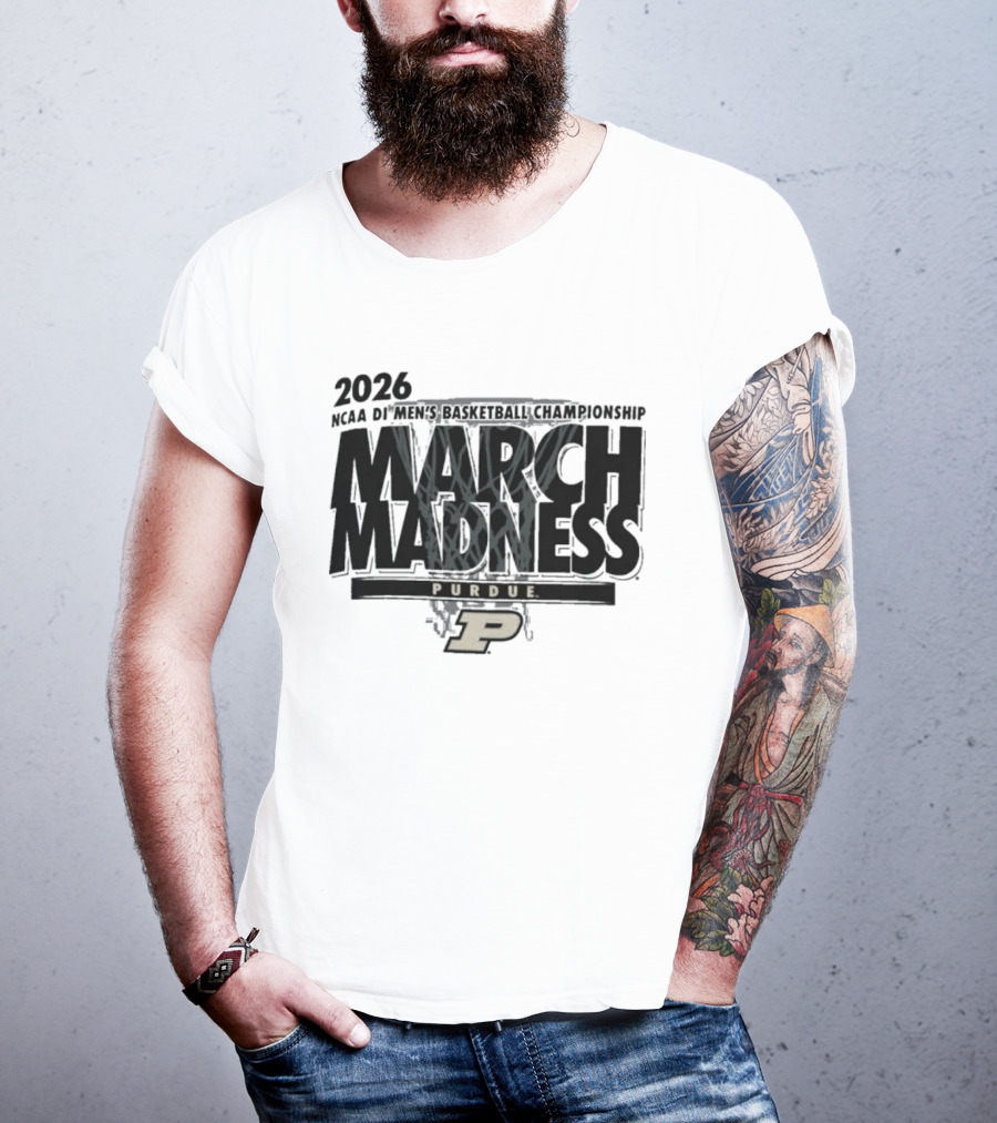 2026 NCAA Men's Basketball Championship March Madness Purdue T-Shirt