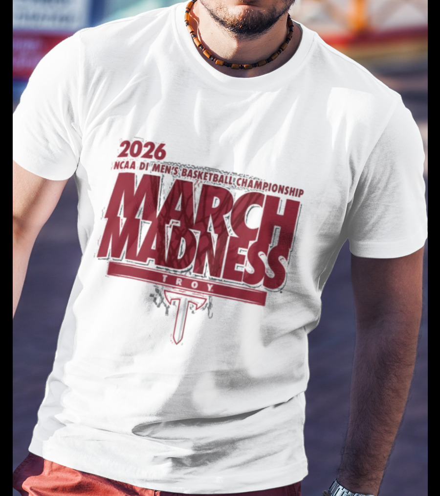 Troy Men's Basketball NCAA 2023 March Madness Championship Tournament T-Shirt