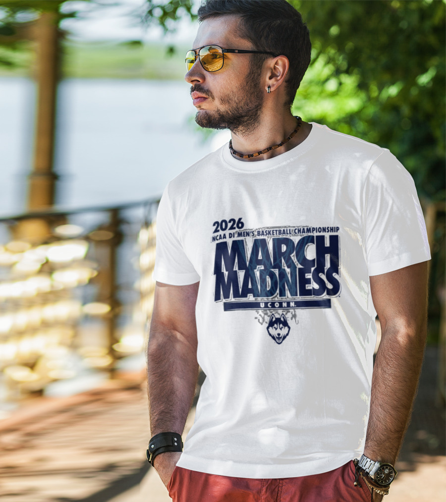 2023 NCAA Men's Basketball Championship March Madness UConn Huskies T-Shirt