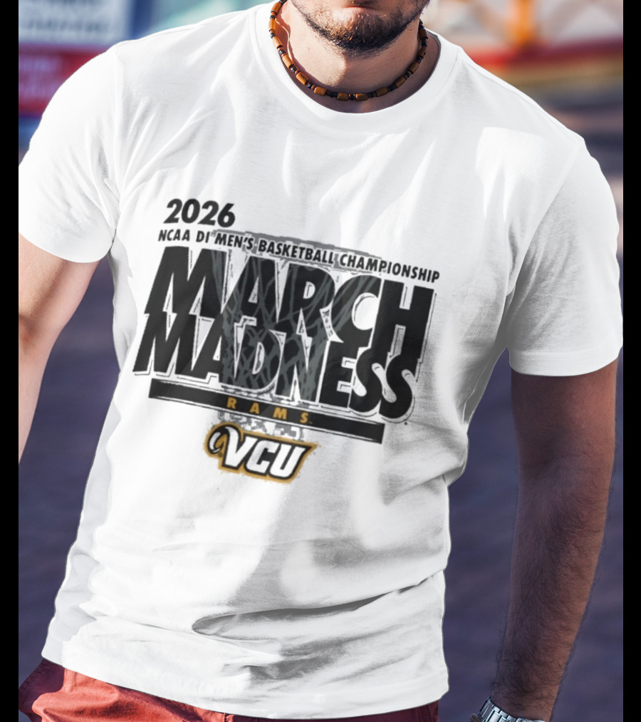 2026 NCAA DI Men's Basketball Championship March Madness VCU Rams T-Shirt