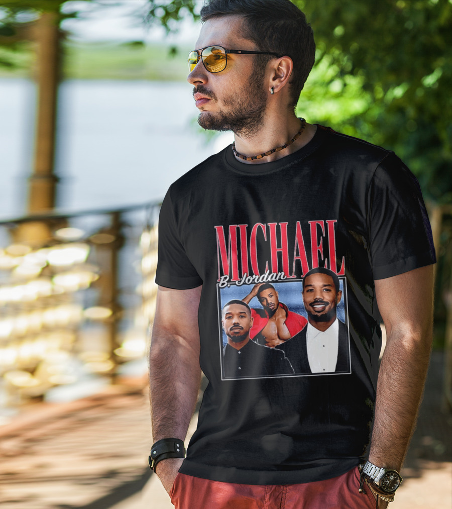 Michael B. Jordan Iconic Style And Charisma T-Shirt