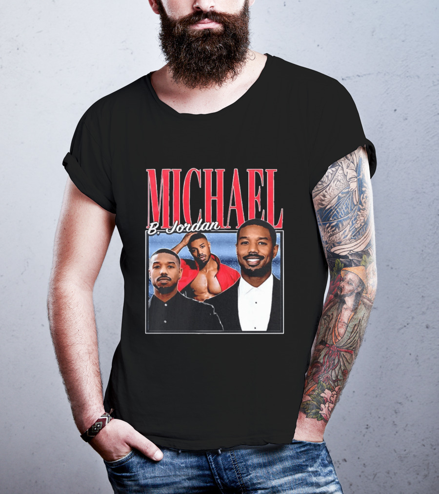 Michael B. Jordan Iconic Style And Charisma T-Shirt