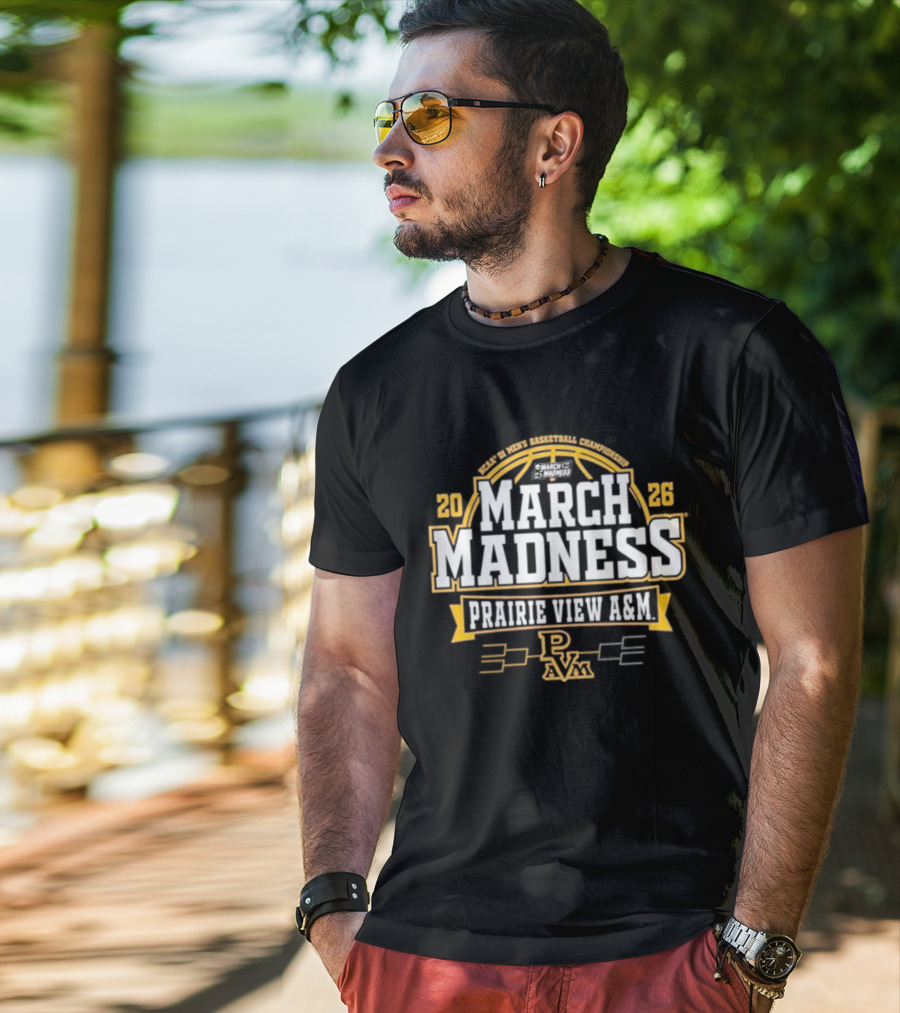 Prairie View A&M Panthers 2026 NCAA March Madness Tournament Bound T-Shirt