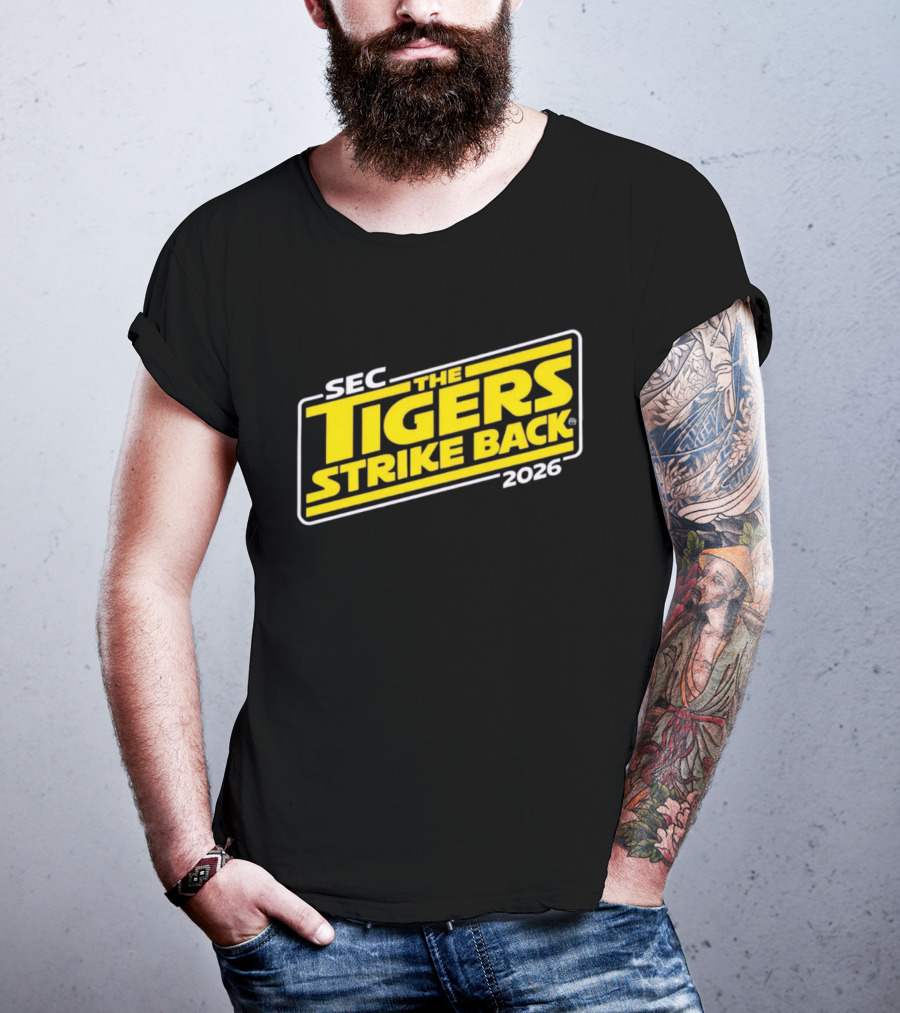 SEC The Tigers Strike Back 2026 LSU T-Shirt