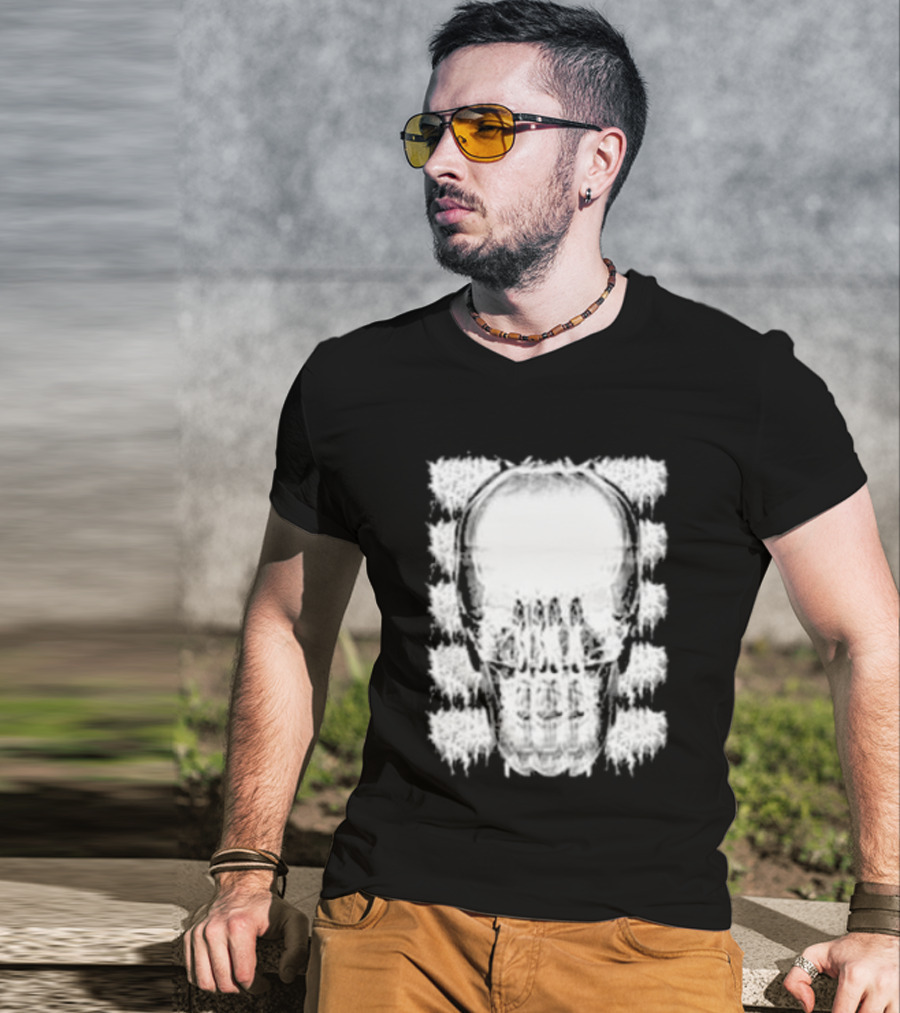 Sosmula Snuff Red And Black Barbed Wire Grunge Horror T-Shirt