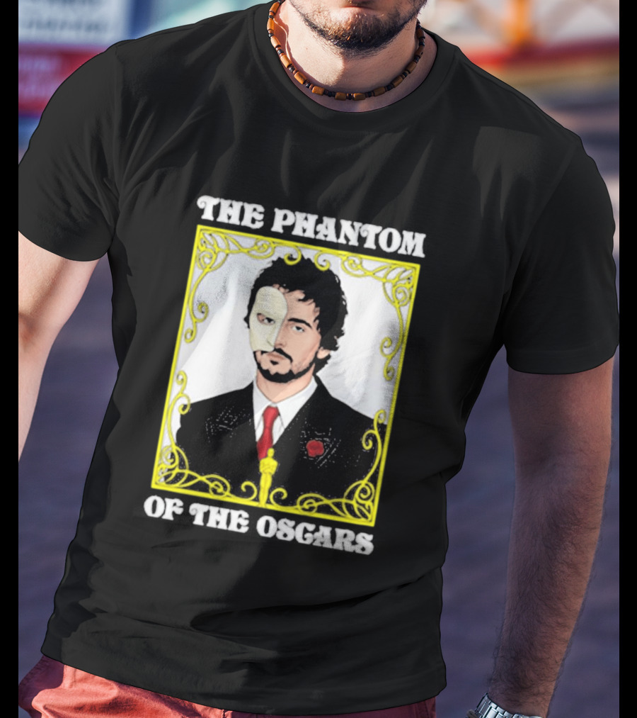 The Phantom Of The Oscars Timothee Chalamet Masked Tuxedo Oscars T-Shirt
