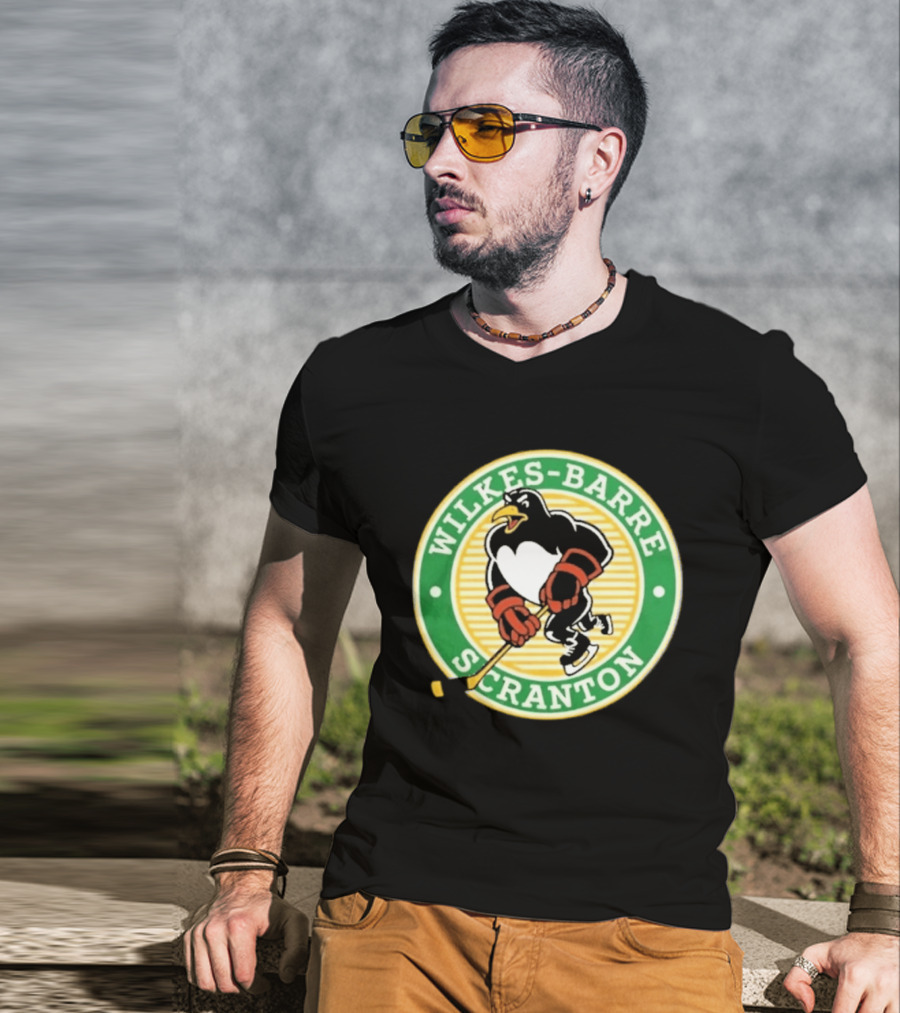 Wilkes Barre Scranton Penguins St Pat's Celebration 2026 Hockey Event T-Shirt