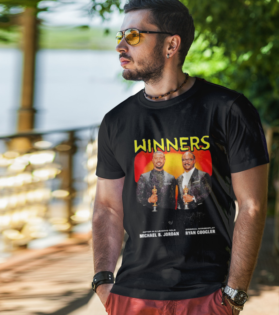 Winners Movie Award Michael B. Jordan Ryan Coogler Oscars T-Shirt