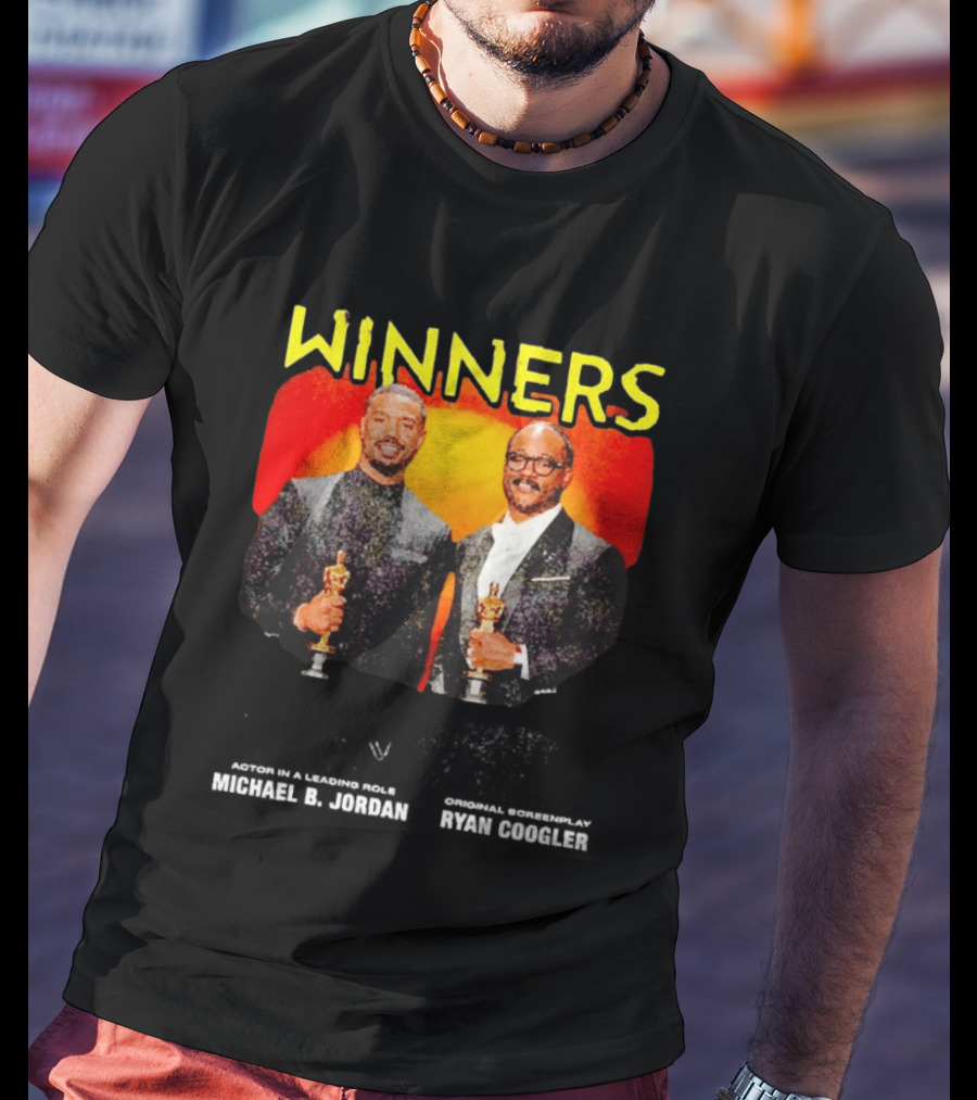 Winners Movie Award Michael B. Jordan Ryan Coogler Oscars T-Shirt