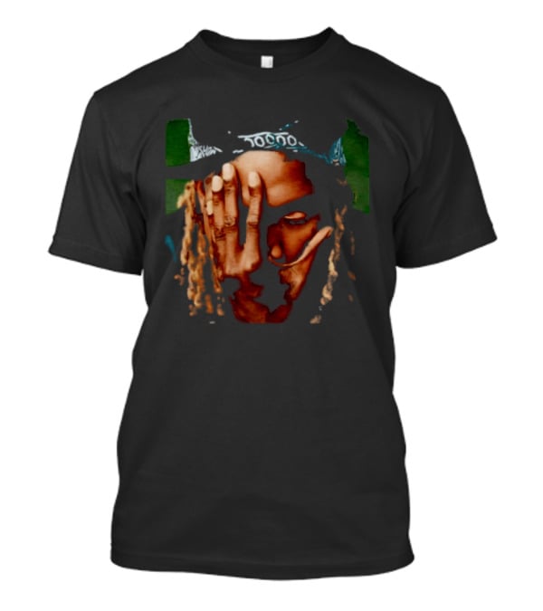 Fetty Wap Hand Over Face Dreadlocks T-Shirt