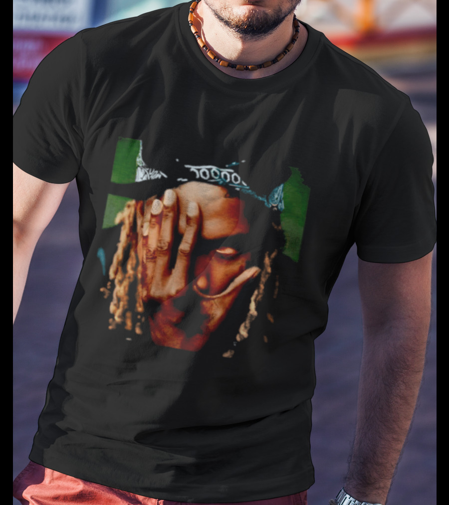 Fetty Wap Hand Over Face Dreadlocks T-Shirt