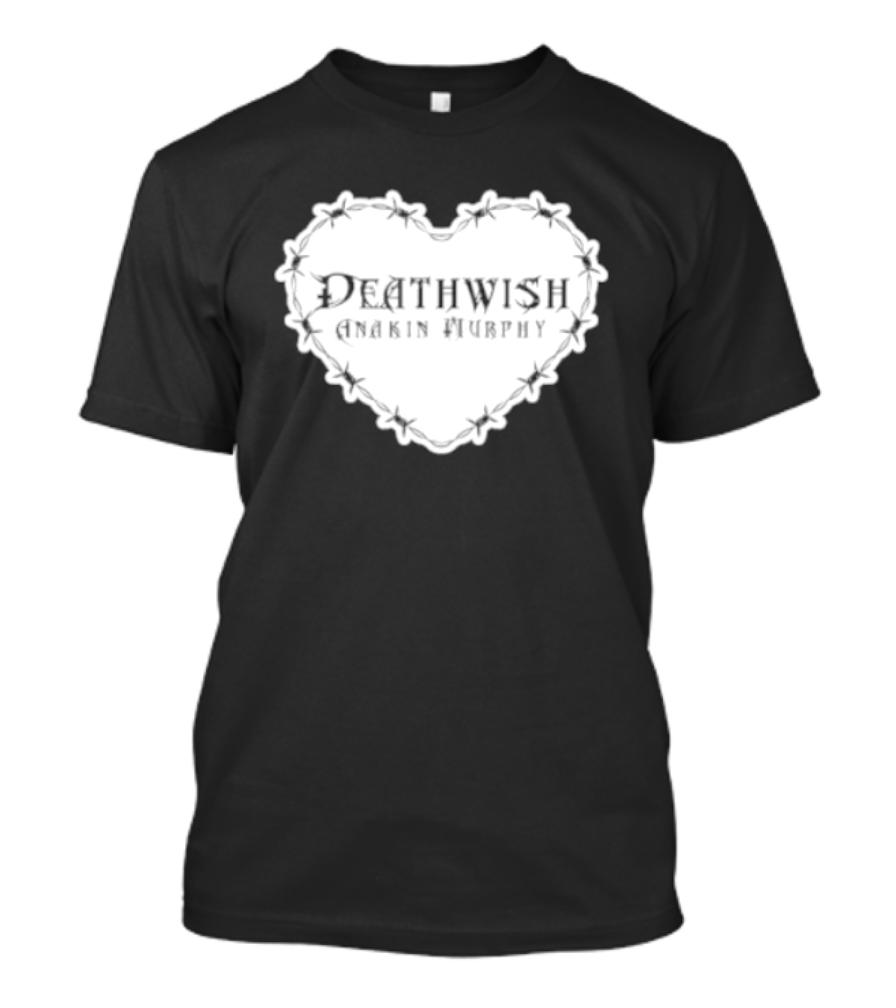 Anakin Murphy Barbed Wire Heart T-Shirt