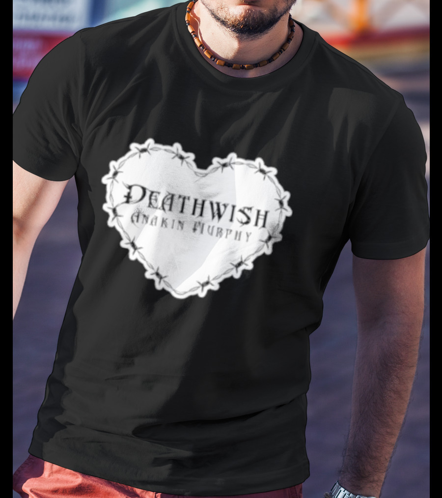 Anakin Murphy Barbed Wire Heart T-Shirt