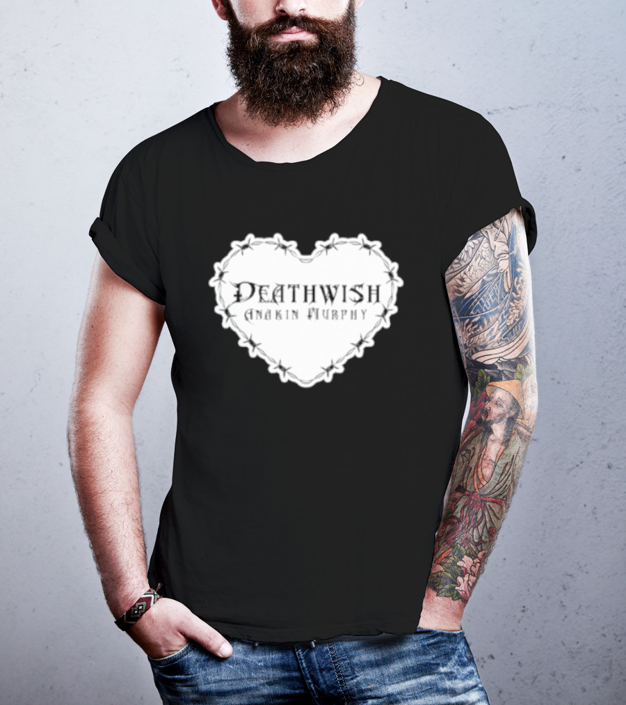 Anakin Murphy Barbed Wire Heart T-Shirt