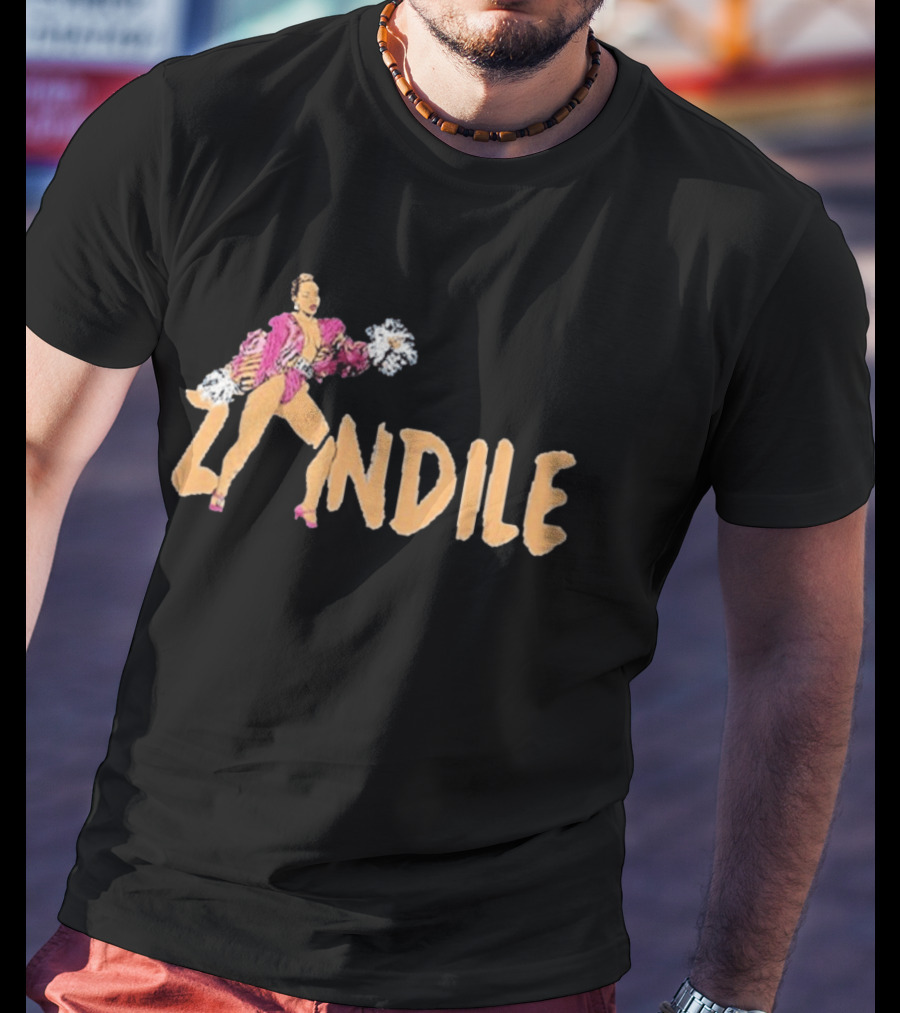 Zandile Doja Cat Pop Art Style With Cheerleader Glam Essence T-Shirt