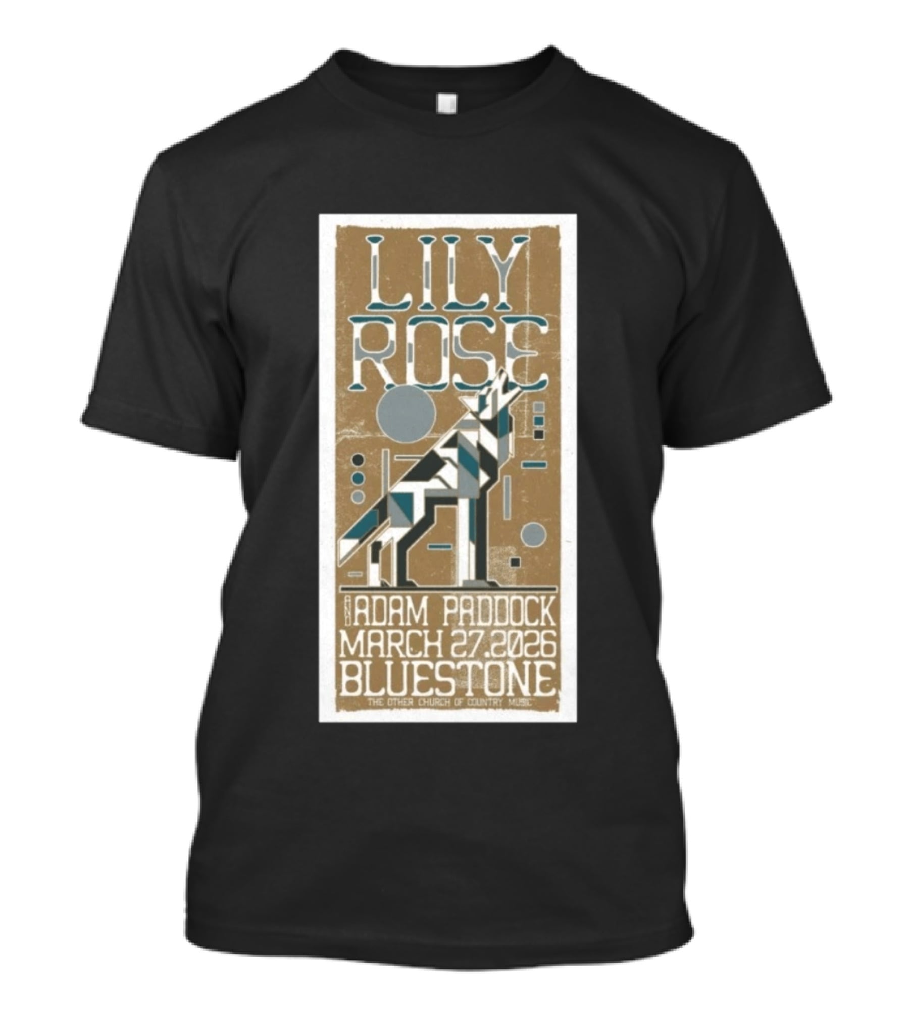 Lily Rose Adam Paddock March 27 2026 Bluestone T-Shirt