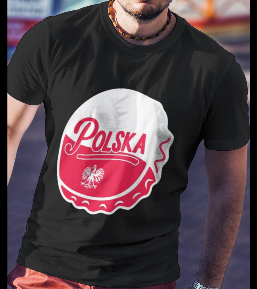 Polska Buffalo Bottle Cap Eagle T-Shirt