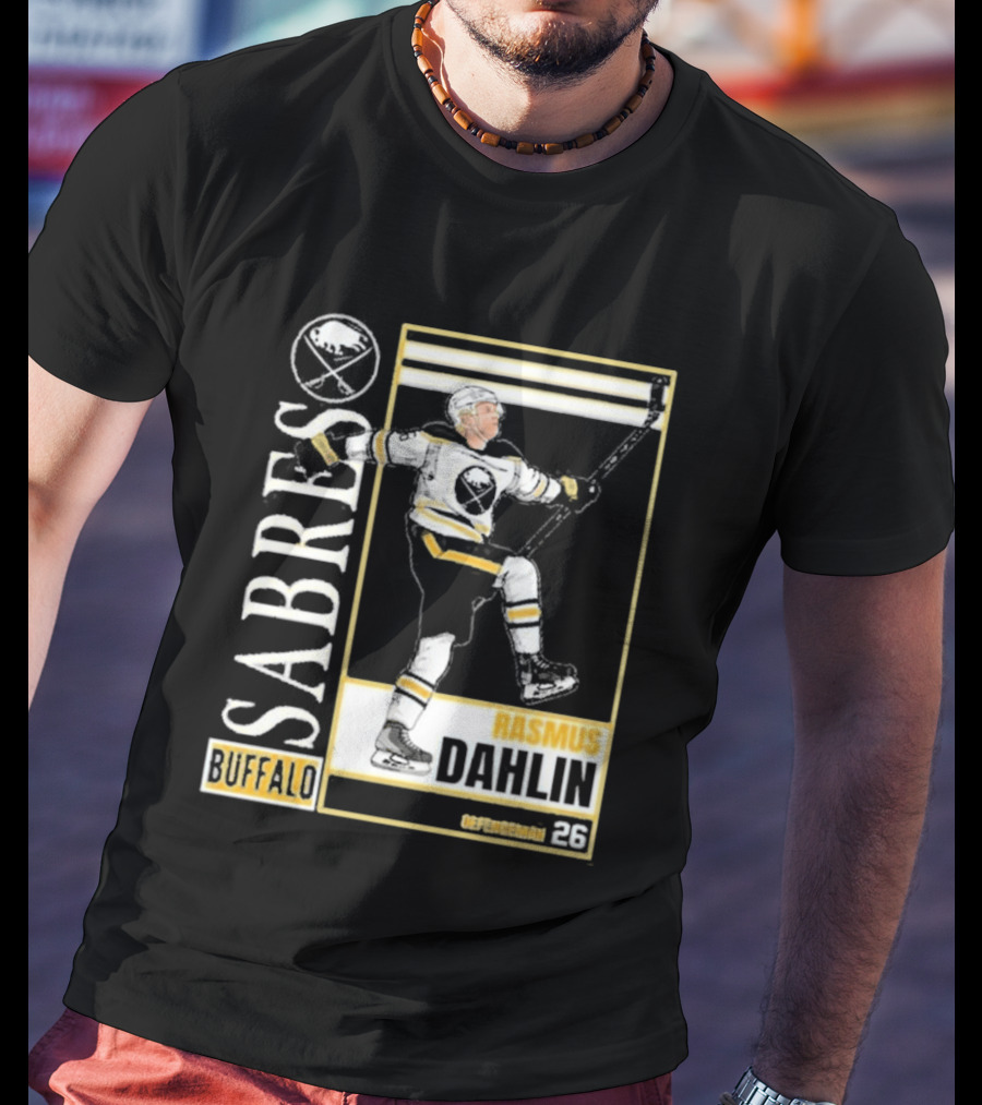 Buffalo Sabres Rasmus Dahlin 26 Defenceman T-Shirt