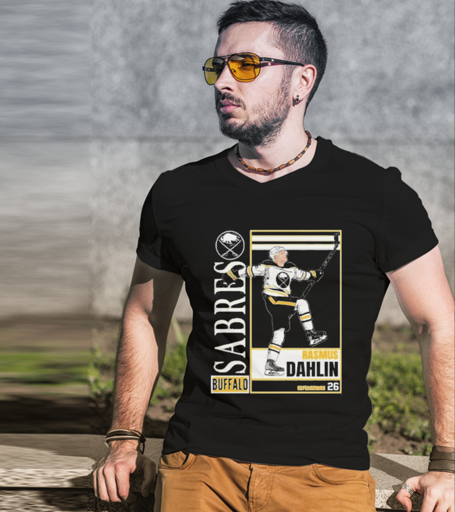 Buffalo Sabres Rasmus Dahlin 26 Defenceman T-Shirt