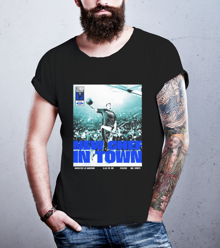 Dallas Mavericks New Chef In Town Cooper Flagg 2025 2026 NBA Season T-Shirt