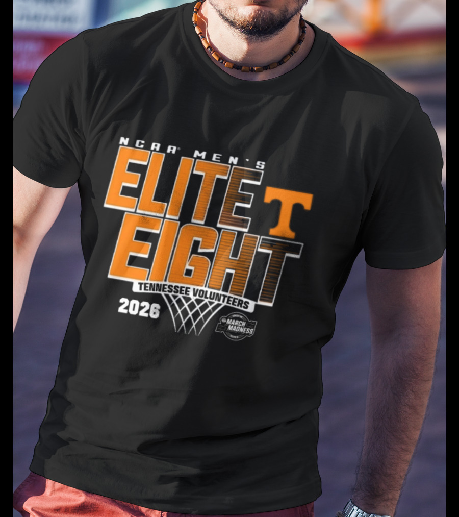 NCAA Men's Elite Eight 2026 Tennessee Volunteers March Madness T-Shirt