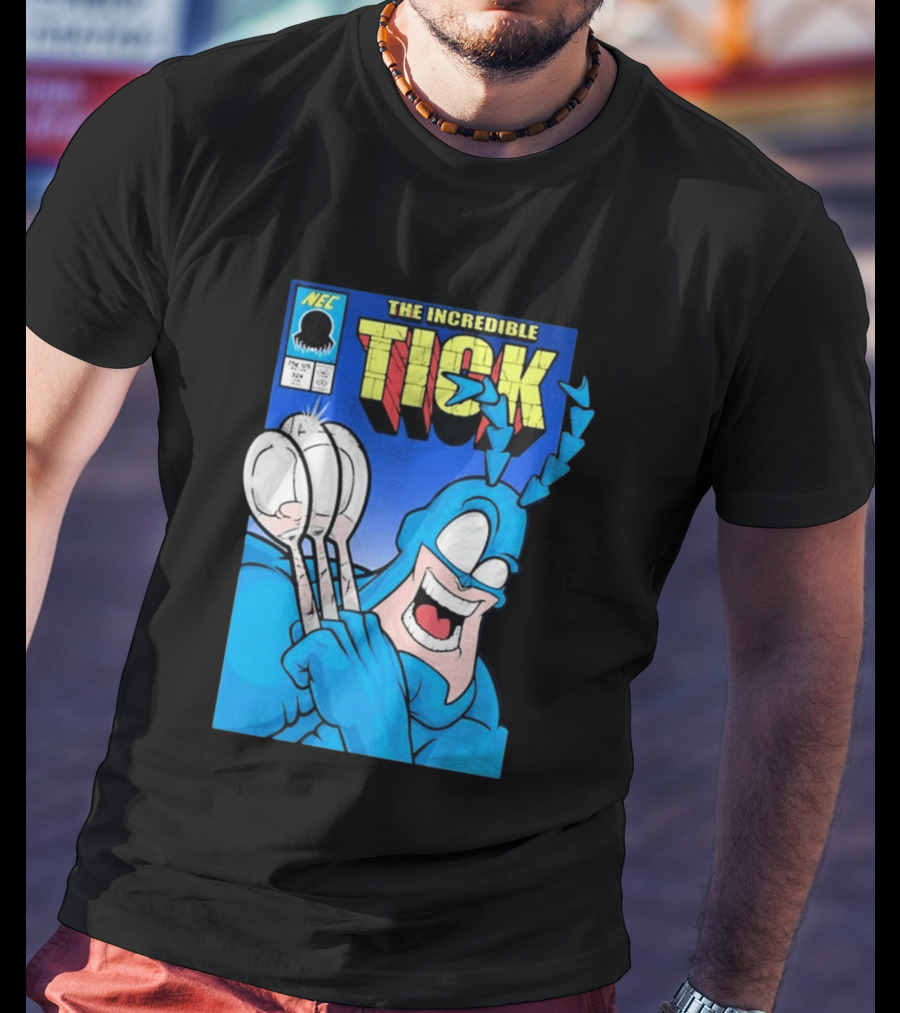 The Incredible Tick Spoon NEC Comic 324 T-Shirt