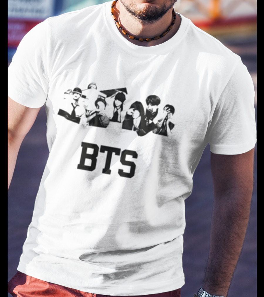 BTS Arirang Album Mixed Mesh Swim T-Shirt