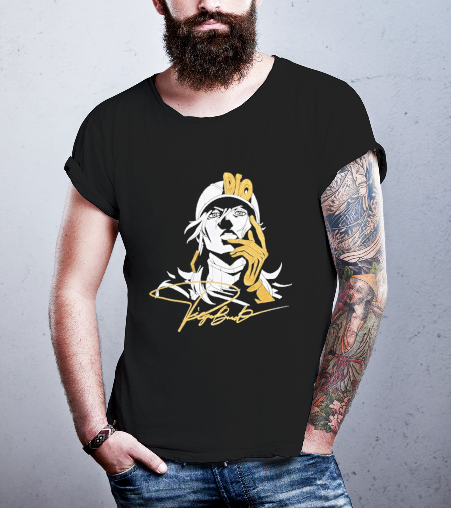Hobby Genki Diego Dio Jojos Bizarre Adventure Signature T-Shirt